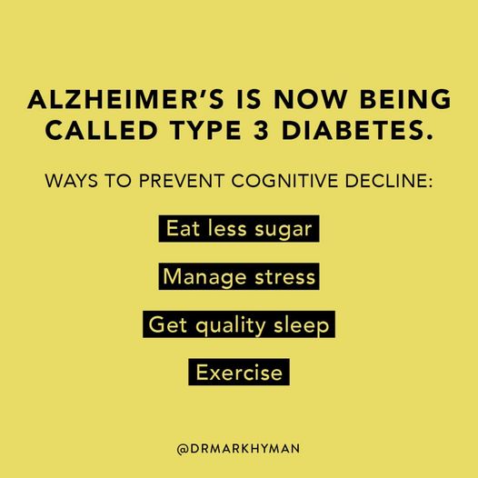 Read more about the article Alzheimer’s Being Called Type 3 Diabetes